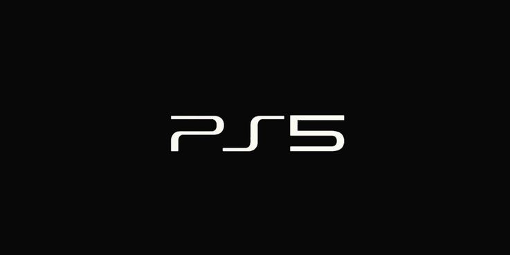 playstation 5 logo concept black