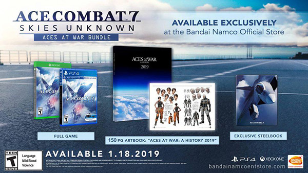 ace combat 7 collectors