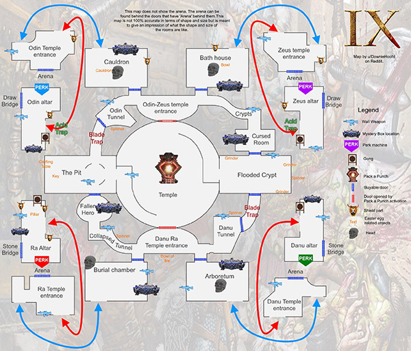 black ops 4 zombies ix layout