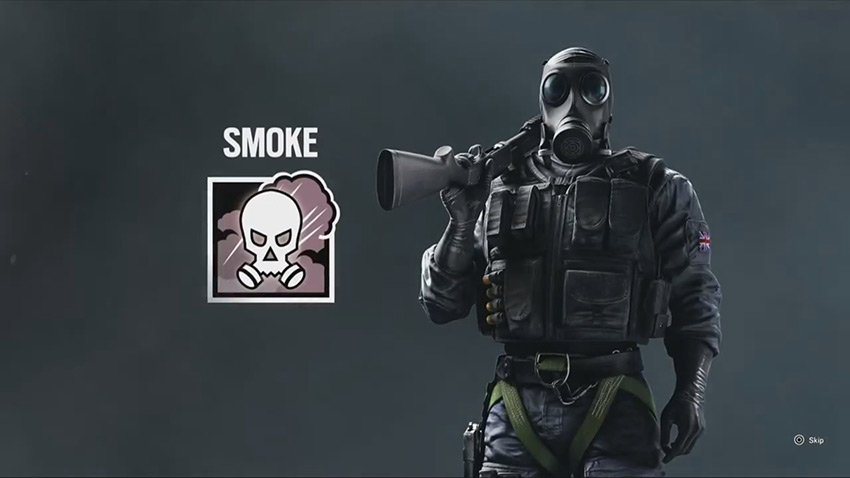 Rainbow Six Siege Operators Biography Smoke