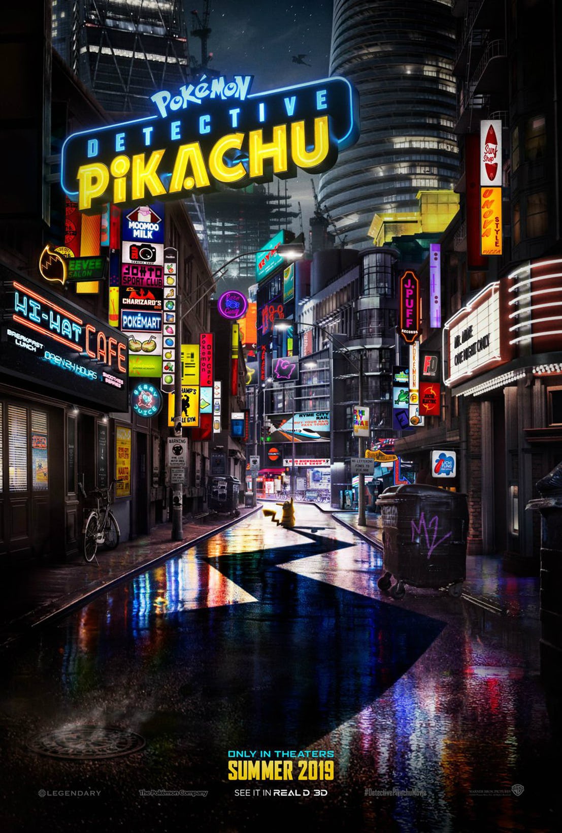 Detective Pikachu movie poster