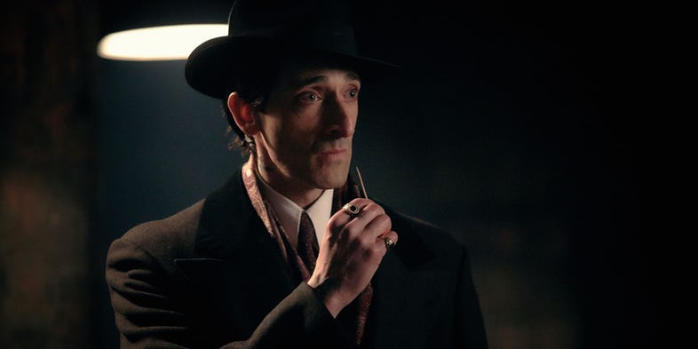 Adrien Brody as Luca in Peaky Blinders Season 4