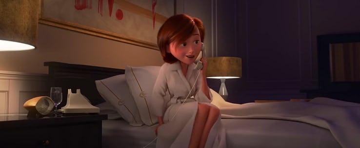 Elastigirl and Hotel Artwork Incredibles 2