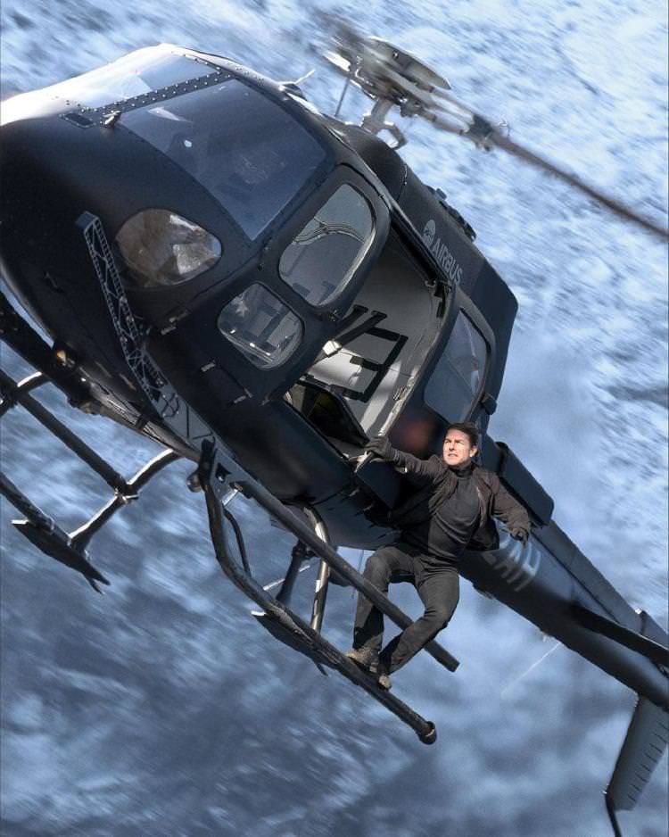 Tom Cruise in Mission Impossible Fallout