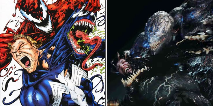 Venom Movie Easter Egg Fight