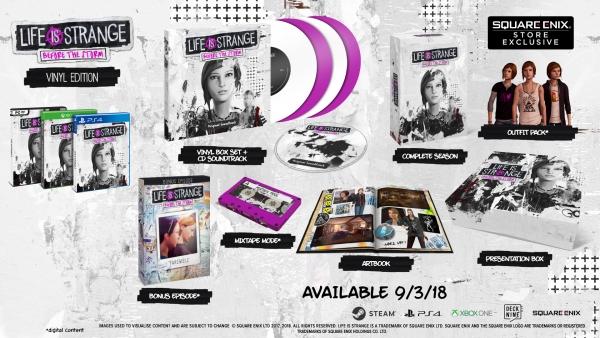 نسخه Vinyl بازی Life is Strange: Before the Storm