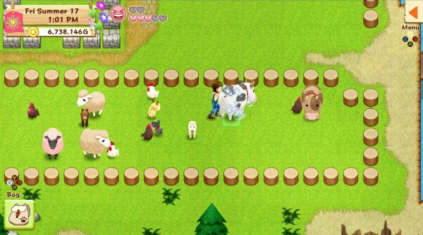 Harvest moon light of hope screen shots