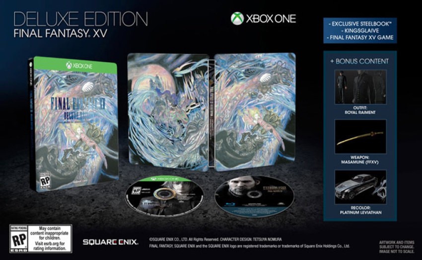 final fantasy 15 deluxe edition