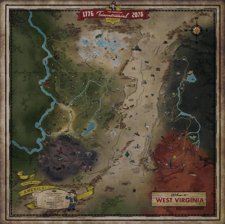 fallout 76 map