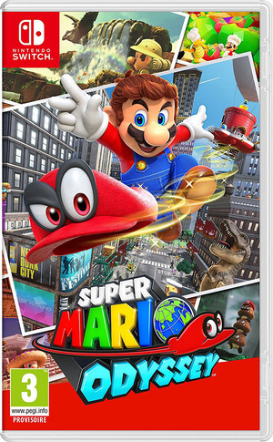 Super Mario Odyssey Box art