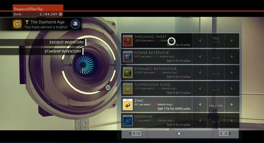 No Mans Sky Diamond Age Trophy