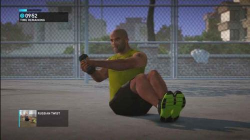 Nike+ Kinect Training