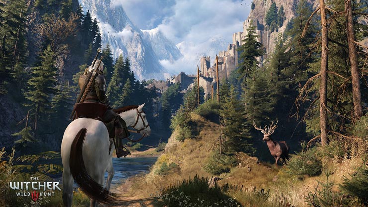 the witcher 3 mountain