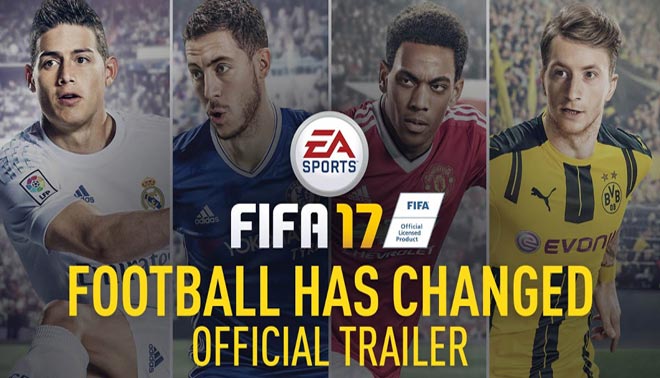 تیزر تریلر معرفی Fifa 17