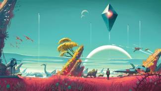 تصاویری از  مناظر منحصر به فرد بازی No Man's Sky