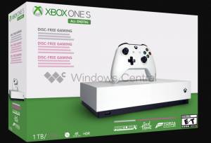 مدل بدون دیسک Xbox One S احتمالا ماه آینده عرضه می‌شود