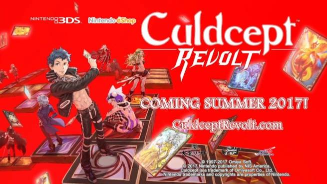 تریلر معرفی بازی Culdcept Revolt برای Nintendo 3DS