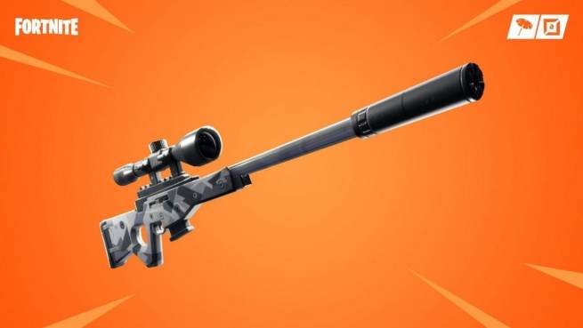 اضافه شدن Suppressed Sniper Rifle در بروزرسانی جدید Fortnite