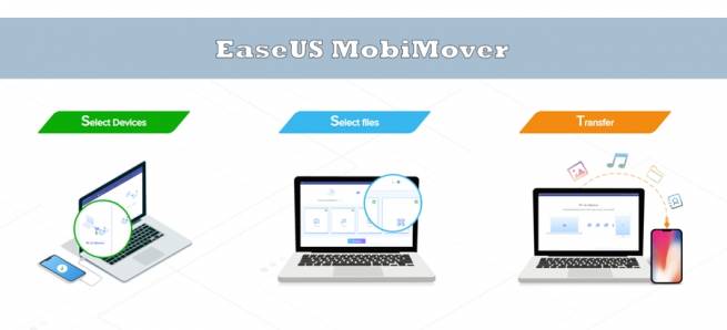 EaseUS MobiMover - مدیریت و انتقال فایل بین آیفون و ویندوز