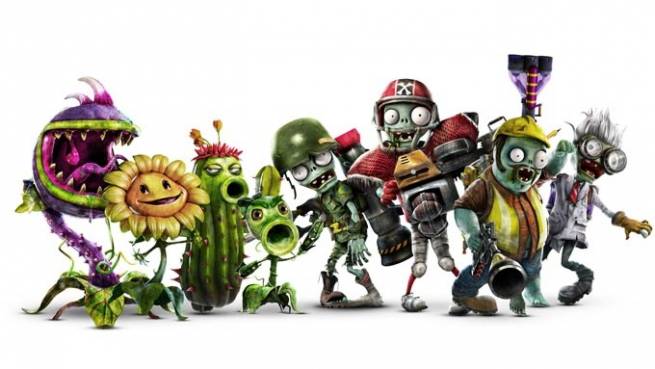 لیست نقشه های  عنوان Plants vs. Zombies Garden Warfare 2