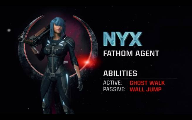 تریلر معرفی شخصیت Nyx در بازی Quake:Champions